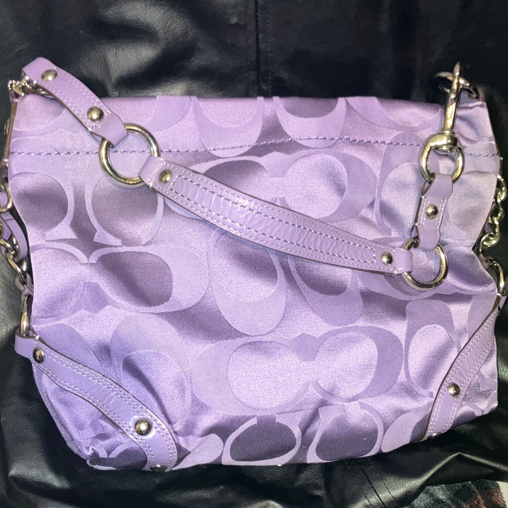Coach Lavender Tote Bag